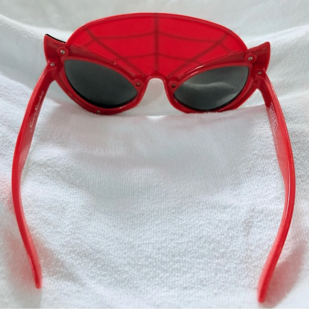 Red Spider man Sunglasses with visor